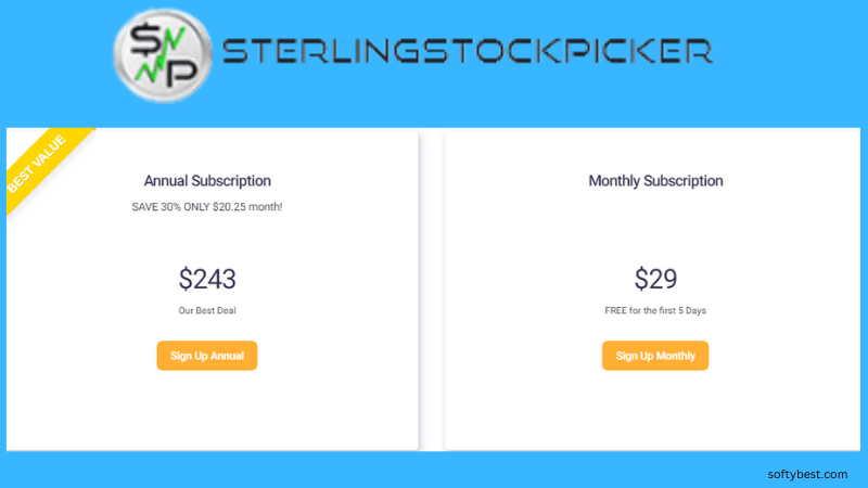 Sterling Stock Picker Lifetime Deal Review