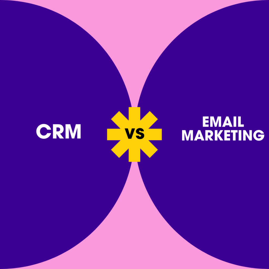 crm vs email marketing​