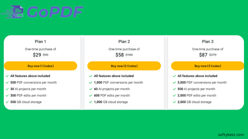 Gopdf Lifetime Deal Review