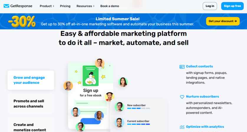 Connect Facebook Lead Ads GetResponse Gmail