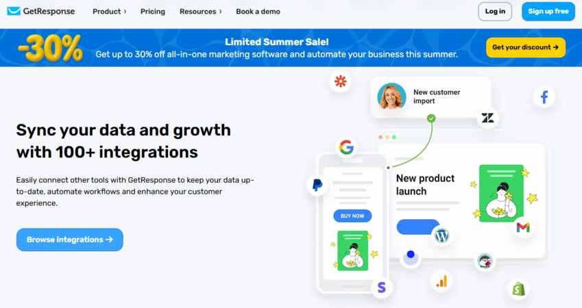 Connect Facebook Lead Ads GetResponse Gmail