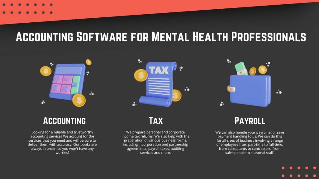 Accounting Software for Mental Health Professionals