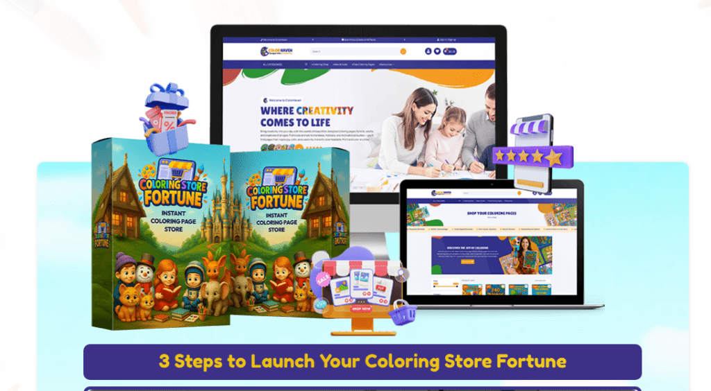 Coloring Store Fortune